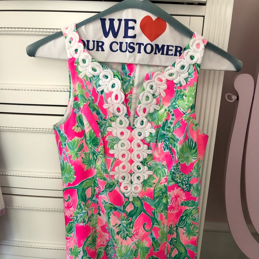 Lilly Pulitzer Gabby Shift Dress Size 00